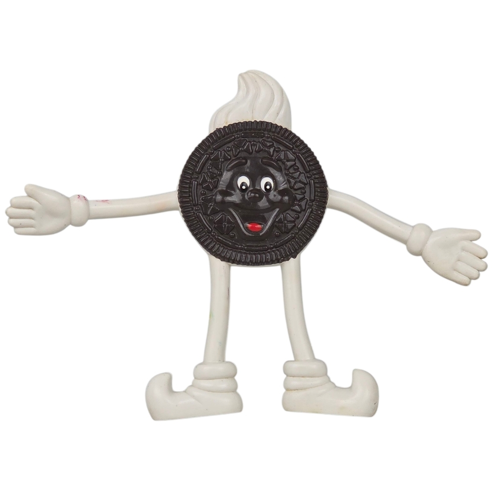 Vintage Nabisco Bendable Oreo Cookie 4.5" Figure